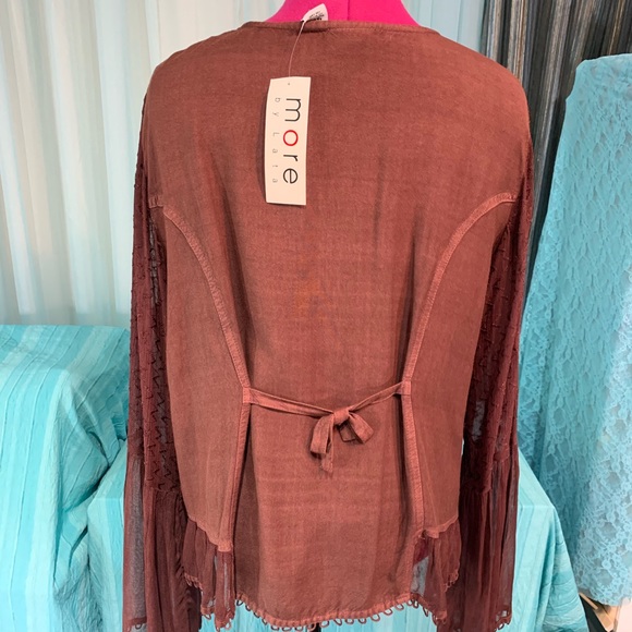 More by Lata Sequined Boho Top NWT - Picture 3 of 7